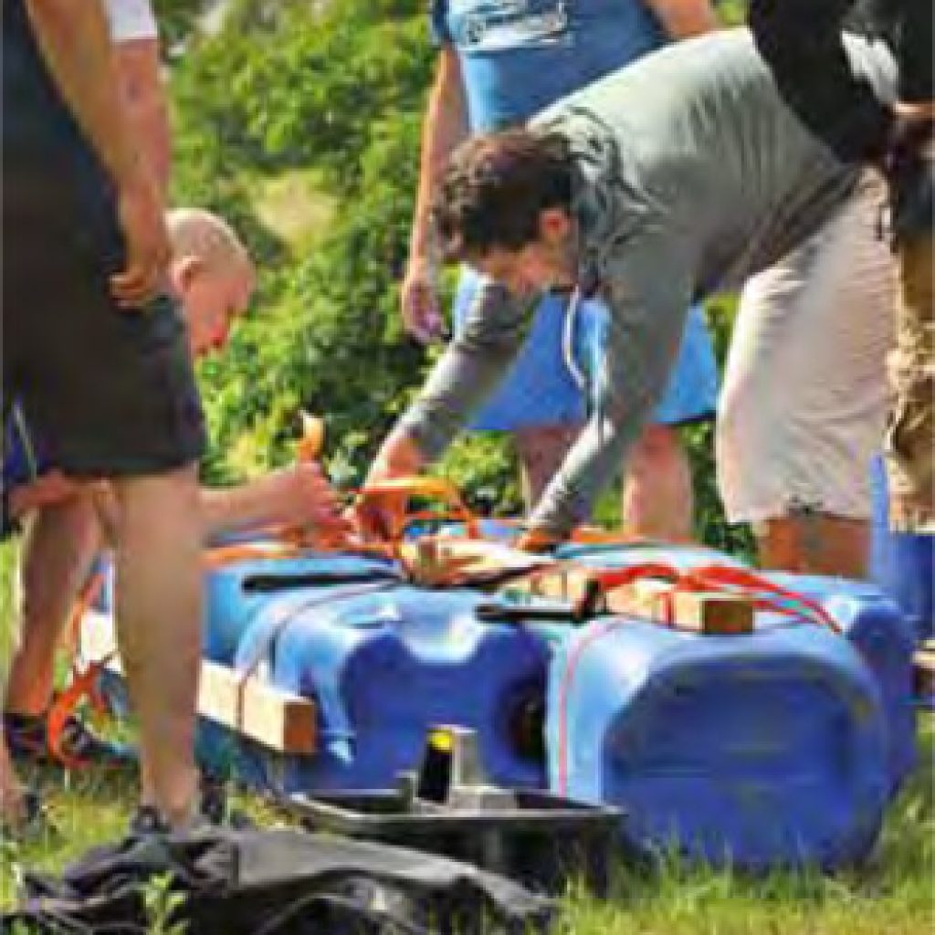 PETERS Hotel Firmenevent Flossbau Get Wet