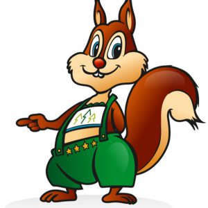 PETERS Kinderkarte 1 PETERS - Pit Maskottchen